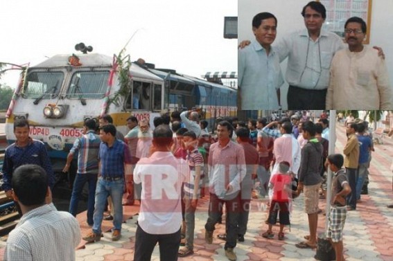 Tripura MPs meet Railway Minister Suresh Prabhu : Railway Minister assures demand for Rajdhani Express
